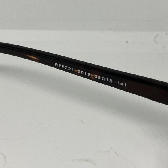 NEW RAY BAN RB 5221 2012 HAVANA BROWN AUTHENTIC FRAMES EYEGLASSES RB5221 52-18 main image 5